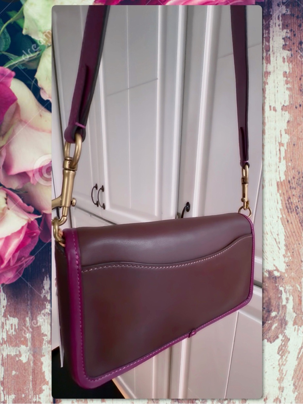 COACH COLORBLOCK DINKY DARK TEAK 89171 NWT - Picture 17 of 17
